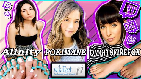 wikifeet poki|r/feet on Reddit: Twitch streamer Pokimane shows off her soles on.